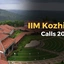 IIM Kozhikode Calls 2026, Cutoff, Dates & PI Process