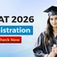 CMAT Registration 2027, Important Dates, Steps To Fill, Fees