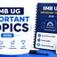 IIMB UG Important Topics 2026, Check Topic-wise Weightage