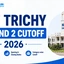 NIT Trichy Round 2 Cutoff 2026, JoSAA Opening & Closing Rank