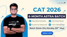 Cracku's CAT 2026 Astra Batch, Schedule, Features, Reviews