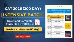 Cracku's CAT 2026 200-Day Intensive Batch, Reviews, Features