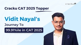 Vidit Nayal’s Journey to 99.91%ile in CAT 2025 with Cracku