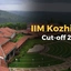 IIM Kozhikode Cut-off 2026, Category-wise Sectional Cut Off