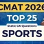 Top 25 Sports GK Questions for CMAT 2026, Download PDF