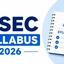 NSEC Syllabus 2026, Important Topics and Weightage