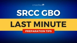 SRCC GBO 2025 Last Minute Preparation Tips, Exam Day Instructions