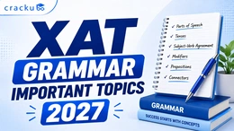 XAT Grammar Important Topics 2027, Syllabus, PYQ Analysis