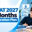 IPMAT 2027 8 Months Preparation Plan, Section-wise Strategy