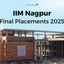 IIM Nagpur Placements 2025, Highest Package, Top Recruiters