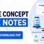 Mole Concept JEE Notes PDF, Formulas, Practice Questions
