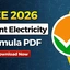 Current Electricity Formula For JEE 2026, Download PDF