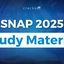 SNAP Study Material 2025, Free Mock Tests, Revision Videos