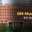 IIM Mumbai RTI Data 2025, Shortlist Candidates, Final Offers