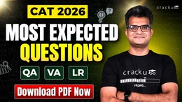 CAT 2026 Most Expected Questions PDF with Video Solutions