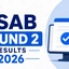 CSAB Round 2 Results 2026, Find Result @ csab.nic.in