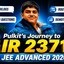 Pulkit’s Journey to AIR 2371 in JEE Advanced 2026