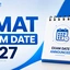 CMAT Exam Date 2027, Registration, Notification, Schedule