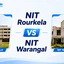 NIT Rourkela vs NIT Warangal 2026, Ranking, Cutoff, Placements
