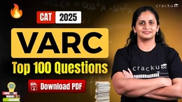 Top 100 CAT 2025 VARC Questions PDF with Video Solutions
