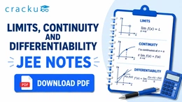 Limits, Continuity and Differentiability JEE Notes, PDF