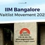 IIM Bangalore Waitlist Movement 2025, Category-wise Analysis