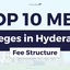Top MBA Colleges In Hyderabad With Fee Structure, Check Now