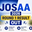 JOSAA 2026 Round 1 Result OUT, Link Active at @josaa.nic.in