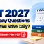 How Many Questions to Solve Daily for CAT 2027?