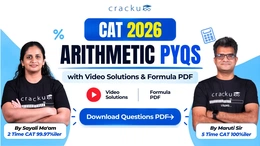 CAT Arithmetic PYQs with Video Solutions & Formula PDF