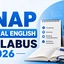SNAP General English Syllabus 2026,  Important Topics, Weightage