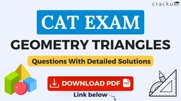 Top 10 - CAT Geometry Triangles Questions [Download PDF]