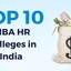 MBA HR Colleges In India 2025, Placements, Courses, Fees