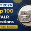 Top 100 XAT 2026 VALR Questions PDF With Video Solutions