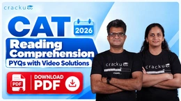 CAT Reading Comprehension PYQs with Video Solutions PDF