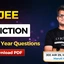 JEE Friction PYQs with Video Solutions, Download PDF