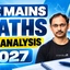 JEE Mains Maths PYQ Analysis 2027: High-Weightage Chapters