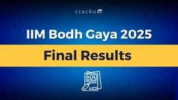 IIM Bodh Gaya Results 2025 OUT, Merit List, Waitlist Movement