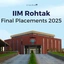 IIM Rohtak Placements 2025: Top Recruiters, Highest Package