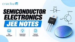 Semiconductor Electronics JEE Notes PDF: Download Now