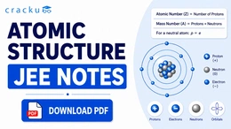 Atomic Structure JEE Notes PDF, Formulas, Practice Questions