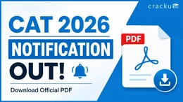 CAT 2026 Notification PDF Officially Out at @iimcat.ac.in