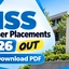 TISS Summer Placements 2026 OUT, Job Roles, Top Recruiters