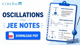 Oscillations JEE Notes PDF, Formulas, Practice Questions