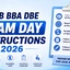 IIMB BBA DBE Exam Day Instructions 2026, Guidelines, Tips
