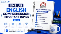 IIMB UG English Comprehension Important Topics 2026, Check Now