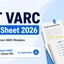 CAT VARC Cheat Sheet PDF by Sayali Mam, Download Now