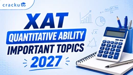 XAT Quantitative Ability Important Topics 2027, PYQ Analysis