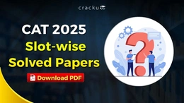 CAT 2025 Solved Paper PDF, Download Section -Wise PDF