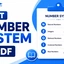 CMAT Number System Formulas PDF, Download Free